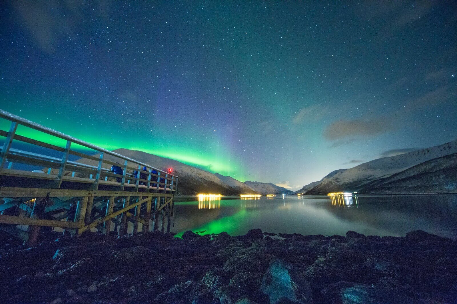 northern lighting norway from home