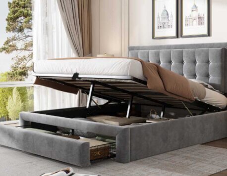 How Do Ottoman Beds Maximize Under-Mattress Storage Space in Single Sizes?