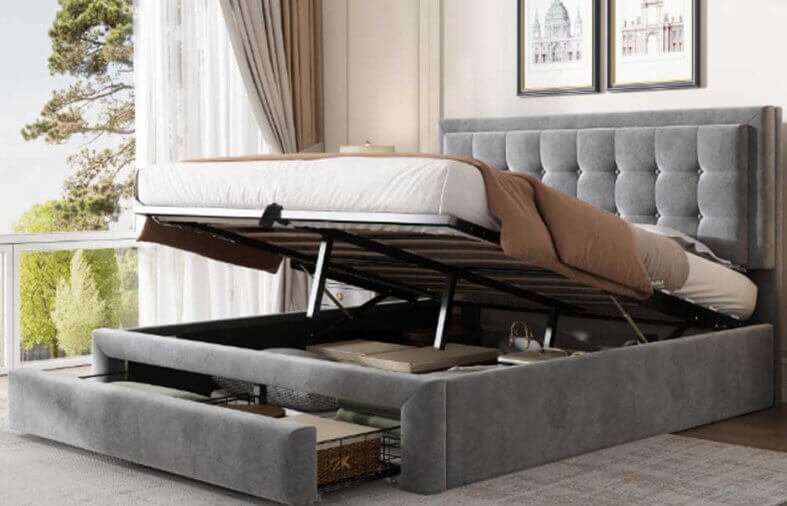 How Do Ottoman Beds Maximize Under-Mattress Storage Space in Single Sizes?