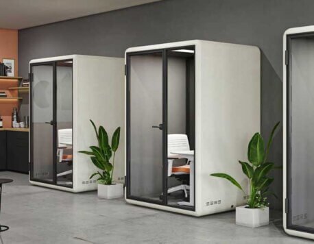 Benefits of Implementing Meeting Pods in Your Office Design