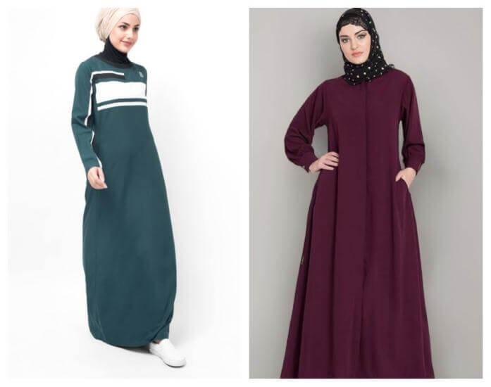 8. Sporty and Casual Abayas